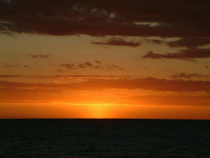 Sunset at St. Kilda