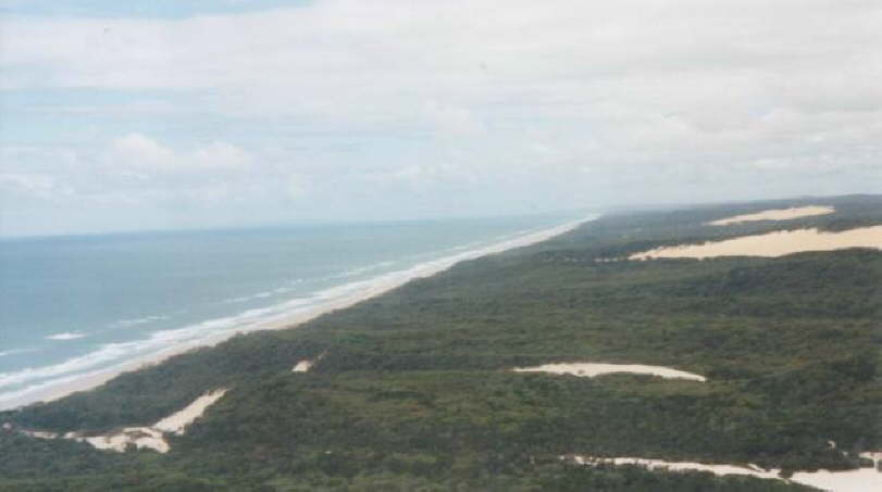 Fraser Island - Bird Eyes View