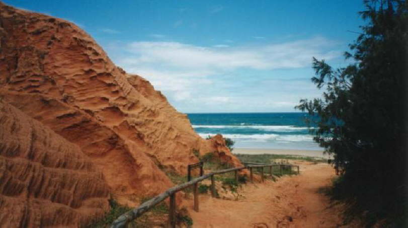 Fraser Island - Coloured Sands